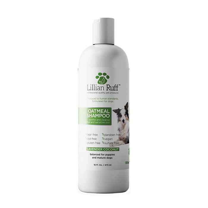 Lillian Ruff PRO Formula Deodorizing Oatmeal Dog Shampoo