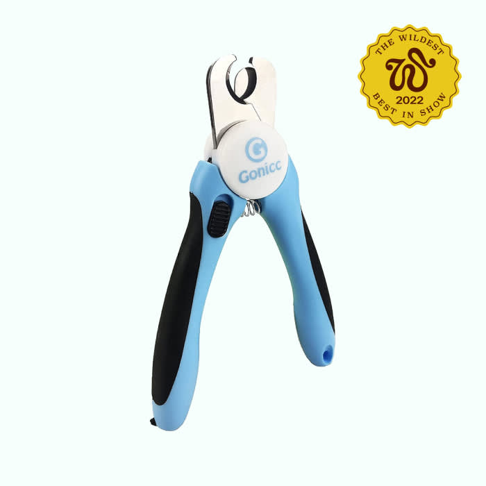 nail clipper in blue and black