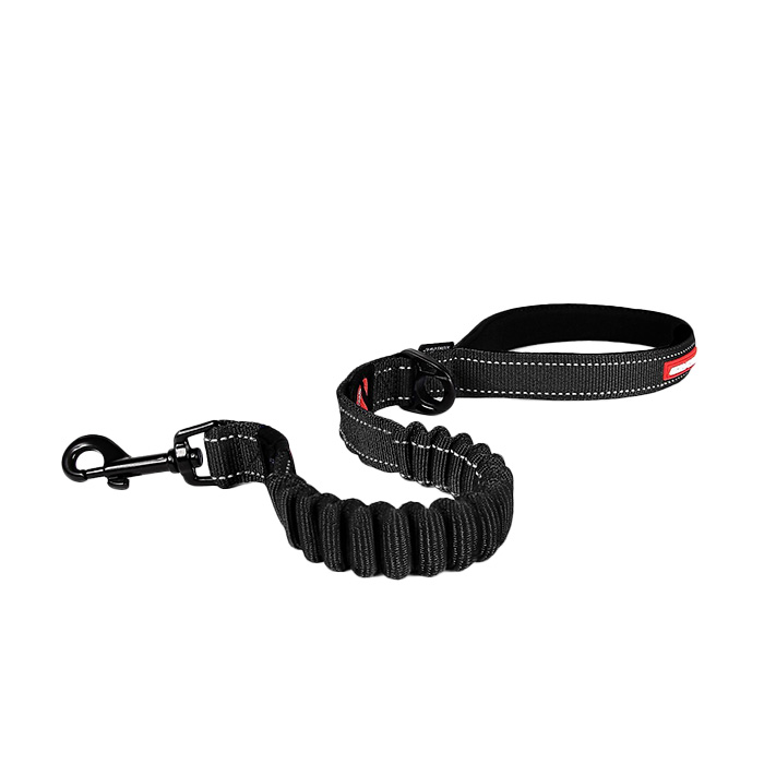 EzyDog Zero Shock Absorbing Dog Leash, Black