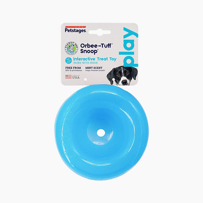 blue interactive toy