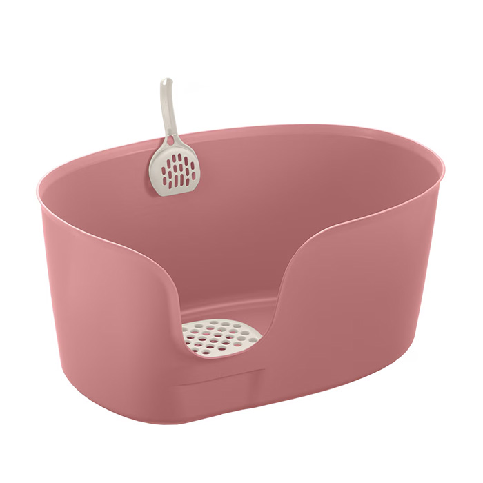 Richell PAW TRAX High Wall Cat Litter Box