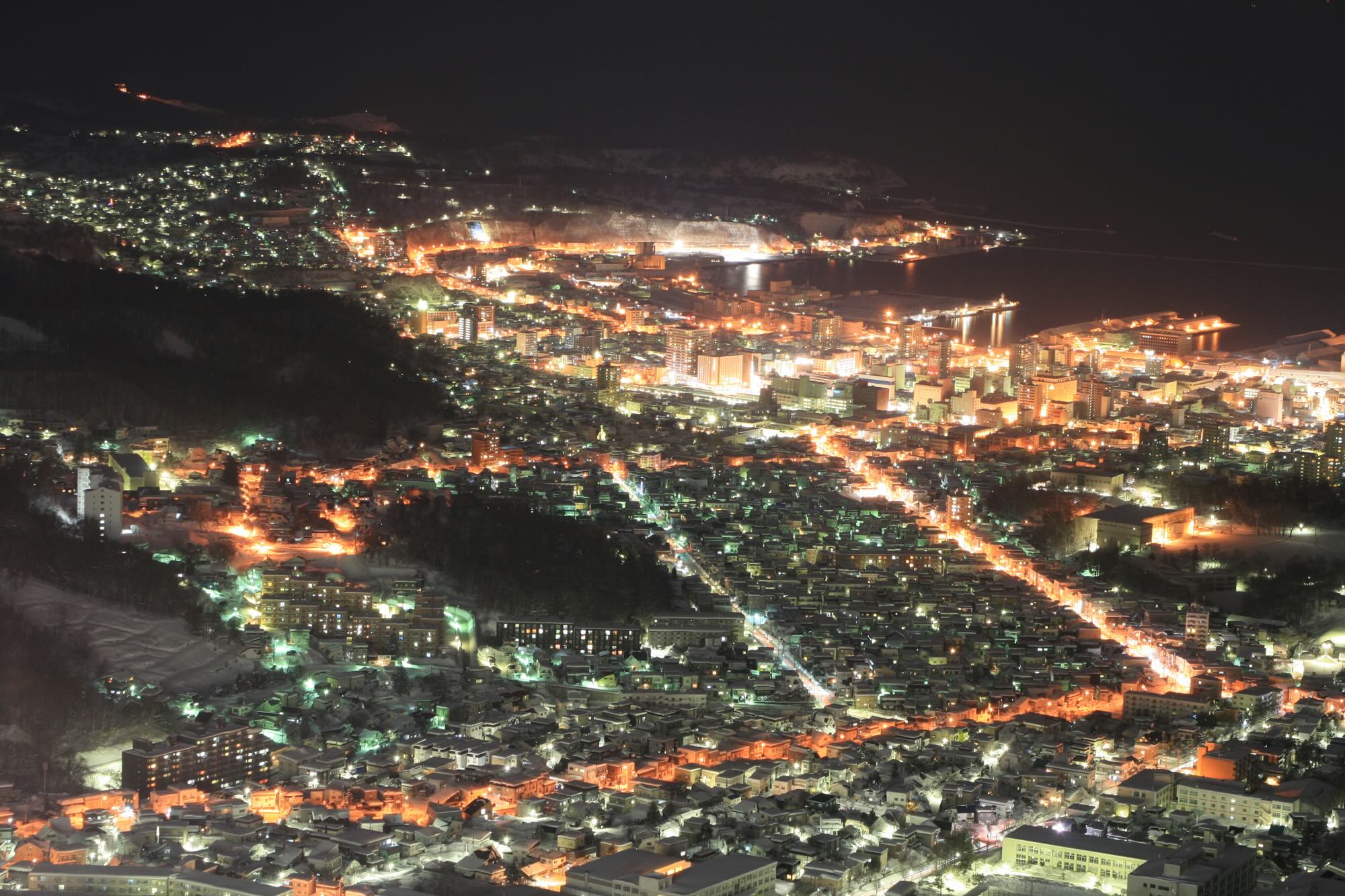 otaru tenguyama-night