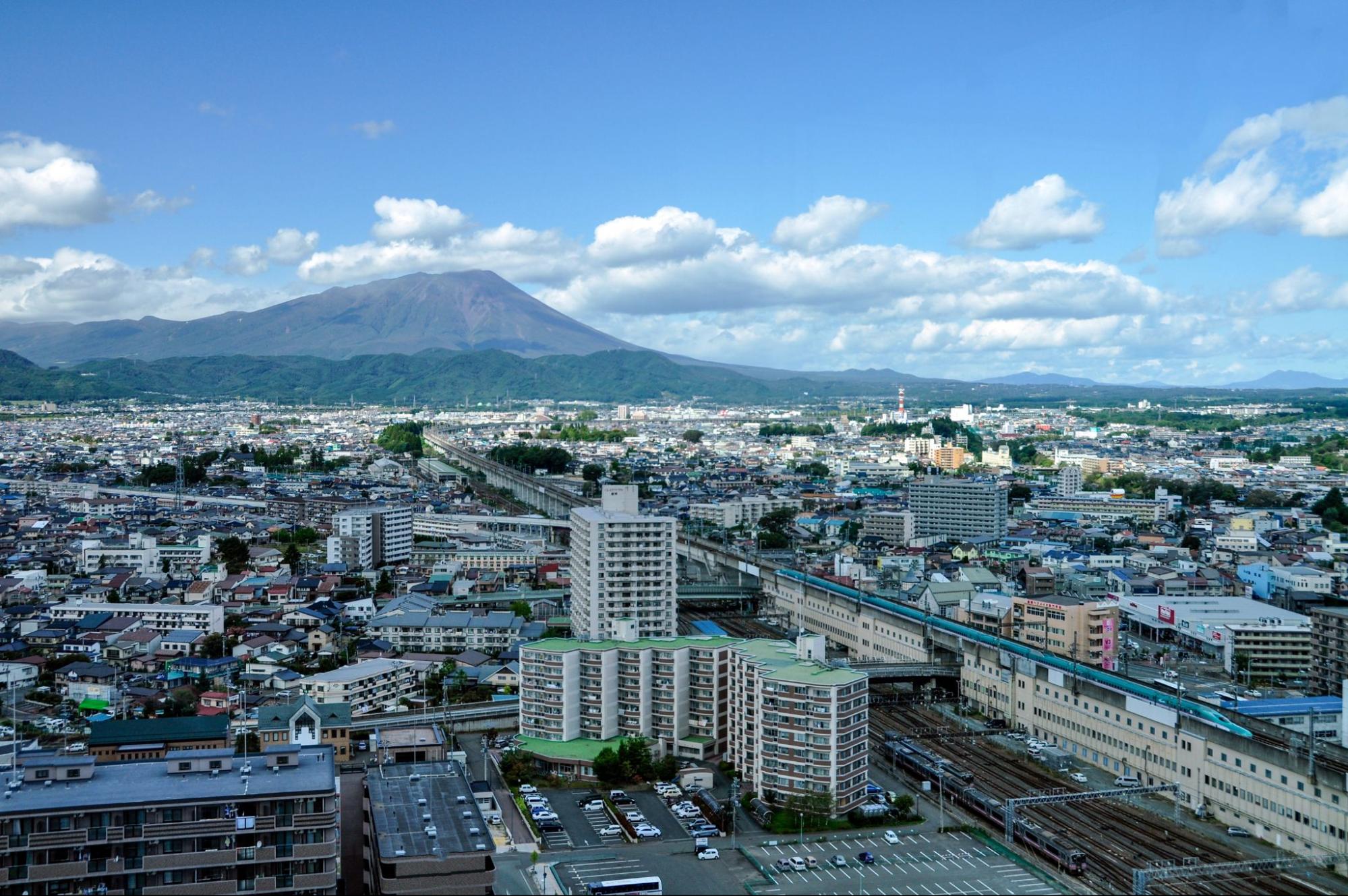 盛岡市 マリオス展望台