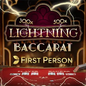 First Person Lightning Baccarat