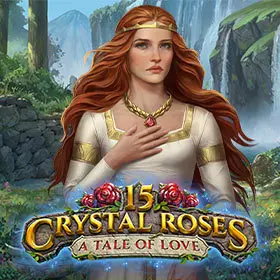 15 Crystal Roses a Tale of Love