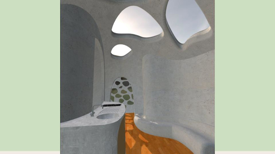 Hobbit house — VR foto organic house