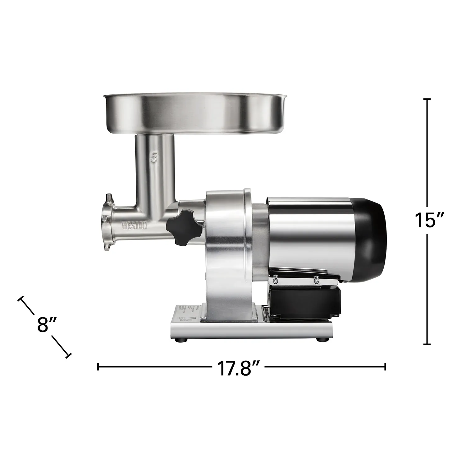 美品J.M. WESTON Great Classics 5E Butcher Series™ #5 Meat Grinder | Weston Brands