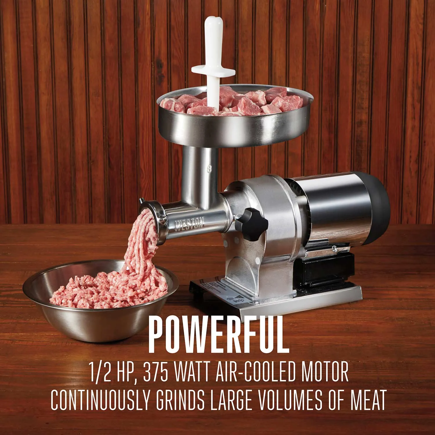 [廃盤] MEAT EATERS　So Messed Up Butcher Series™ #8 Meat Grinder | Weston Brands