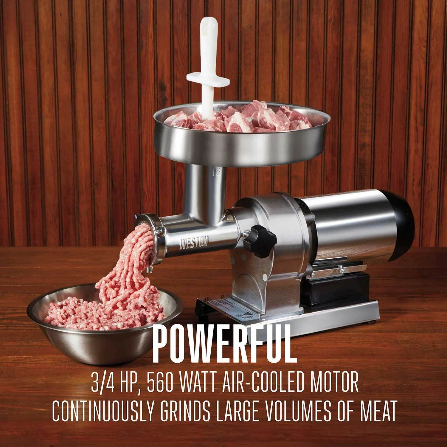 Butcher Series™ #12 Meat Grinder | Weston Brands