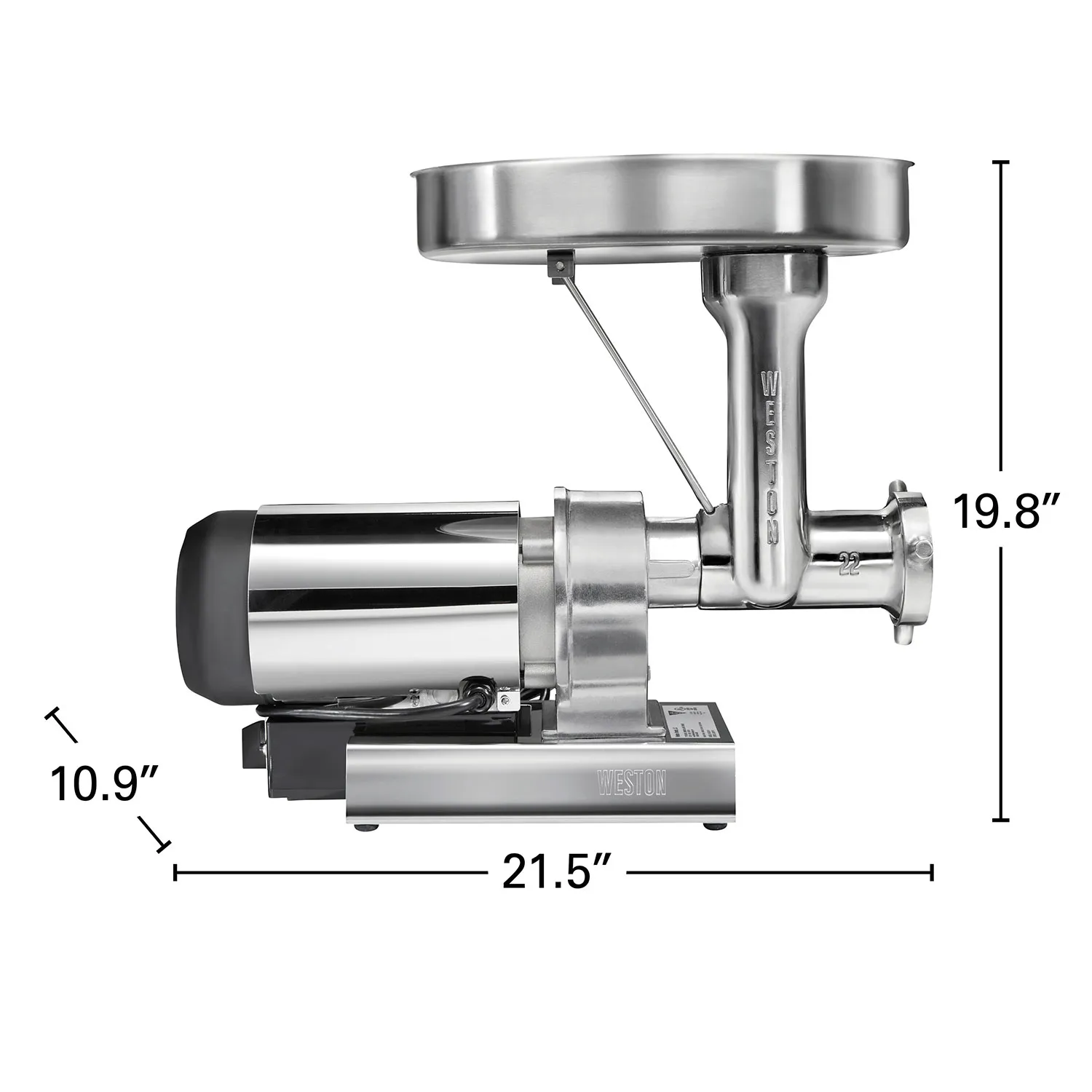 Butcher Series™ #22 Meat Grinder | Weston Brands