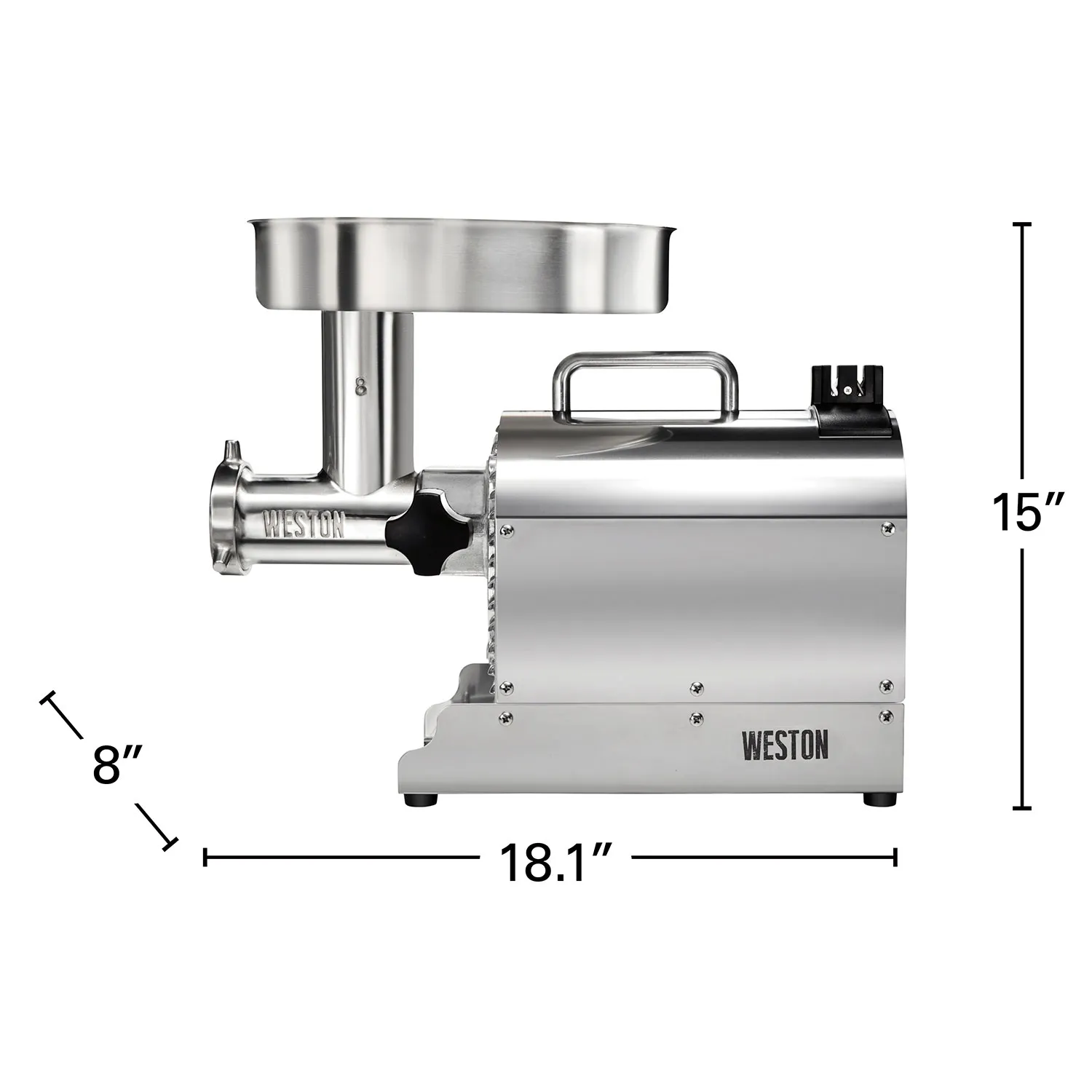 Pro Series™ #8 Meat Grinder | Weston Brands