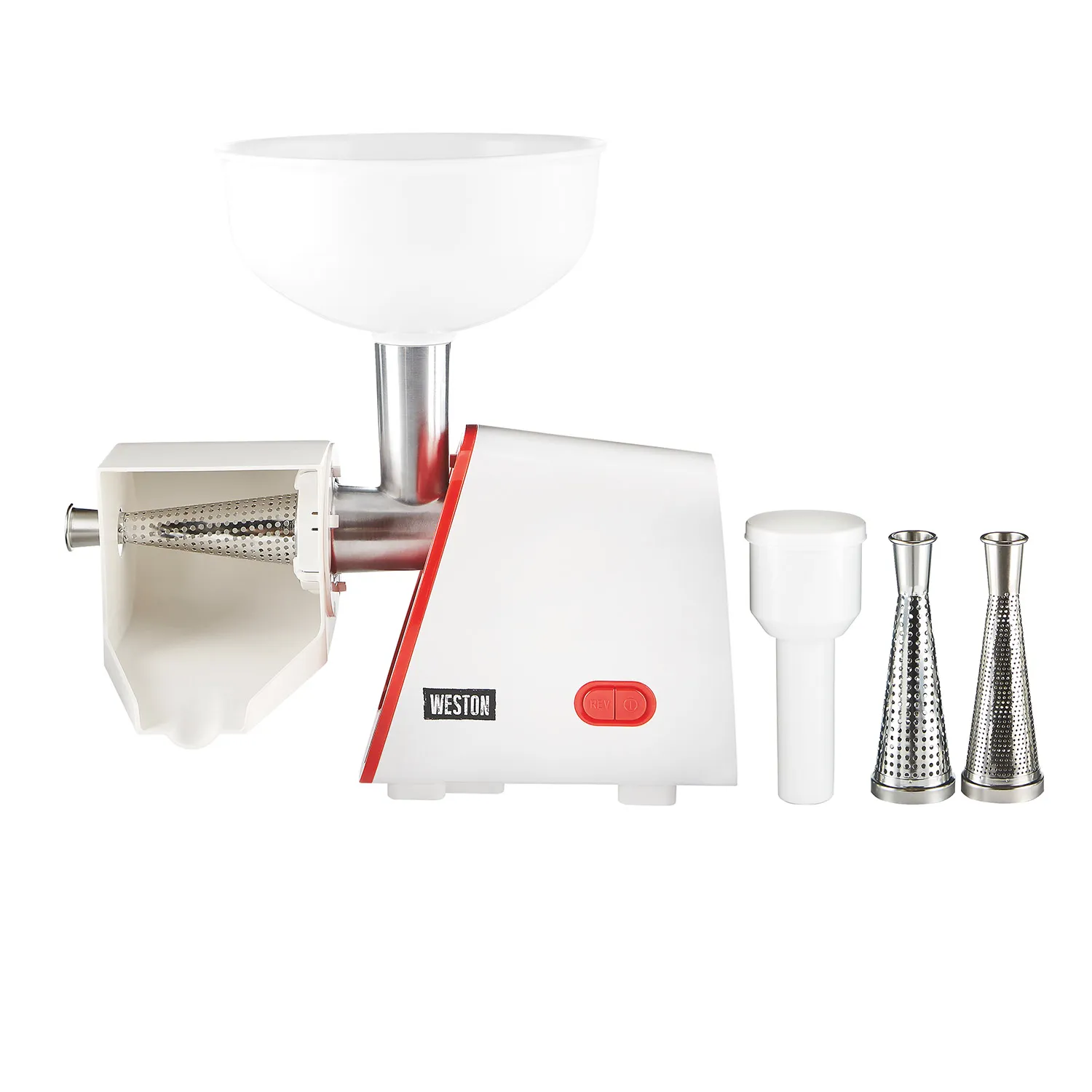 Weston 4 Piece Accessory Kit For Tomato Press And Sauce Maker Silver~p116099871