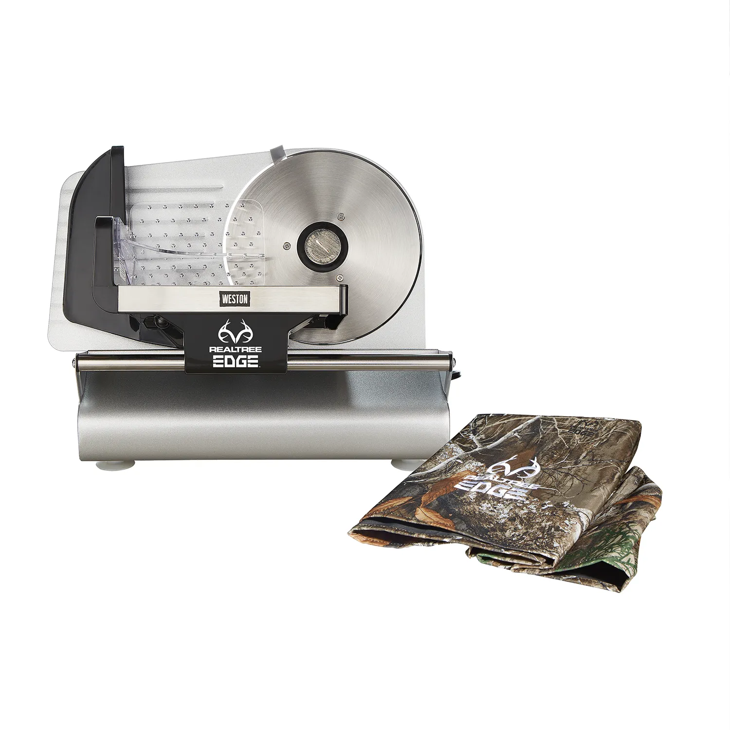 Realtree® 7 1/2 inch Meat Slicer | Weston Brands