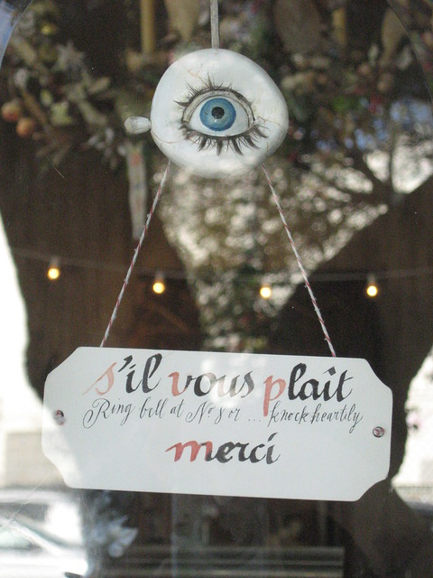doorbell sign