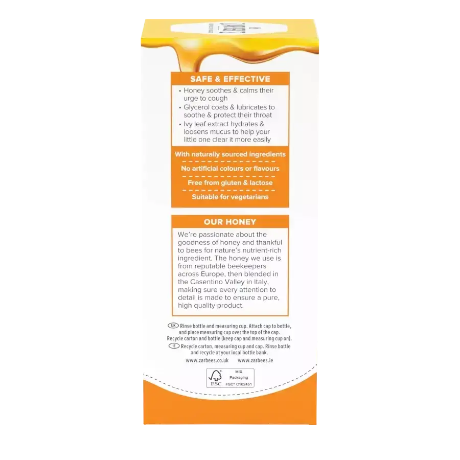 Zarbee’s® Children’s Cough & Sore Throat Syrup​ - Image 3 - zarbees.co.uk - en-GB