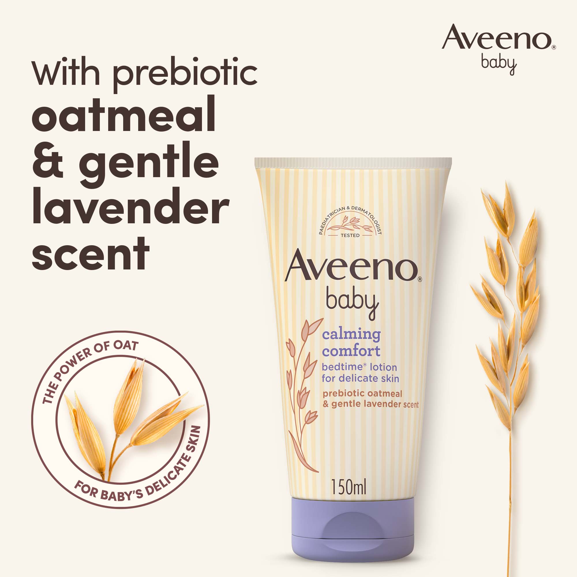 AVEENO BABY CALMING COMFORT™ BEDTIME® LOTION image 3