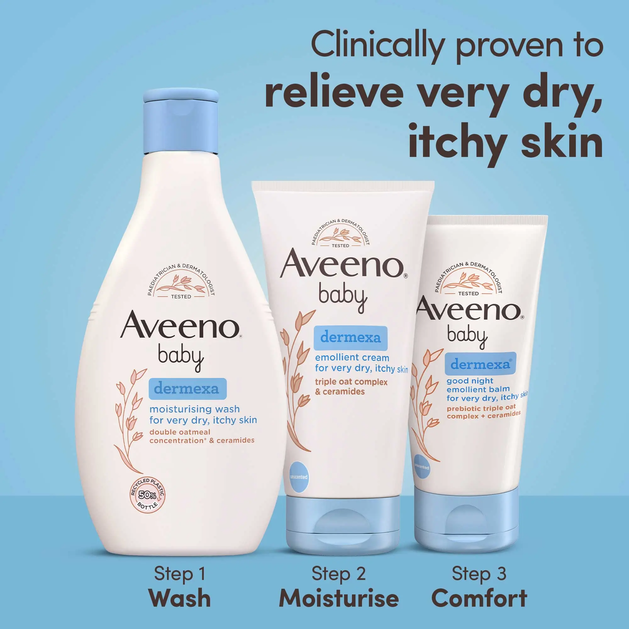 AVEENO® Baby Dermexa Daily Emollient Cream image 7