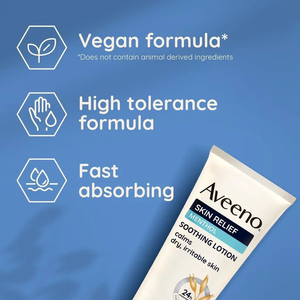 AVEENO® SKIN RELIEF SOOTHING LOTION WITH MENTHOL image 6