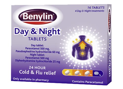 BENYLIN® Day & Night Tablets