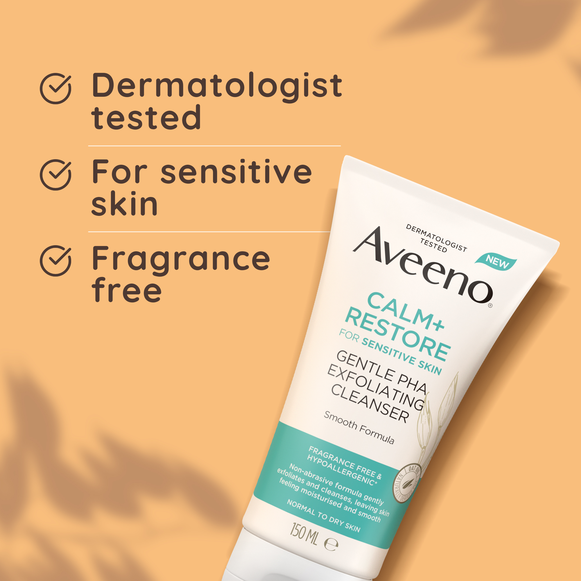 Dermatologist tested for sensitive skin