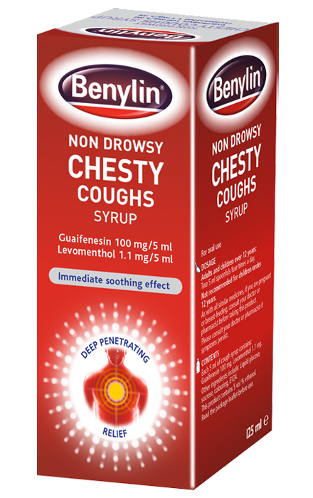 BENYLIN® Non-Drowsy Chesty Coughs