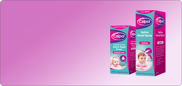 CALPOL® Soothe & Care Saline Nasal Spray & Drops