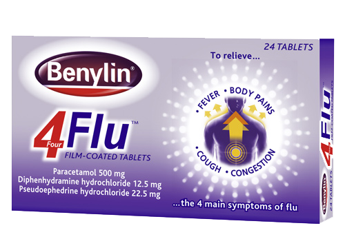 BENYLIN® 4 Flu Tablets