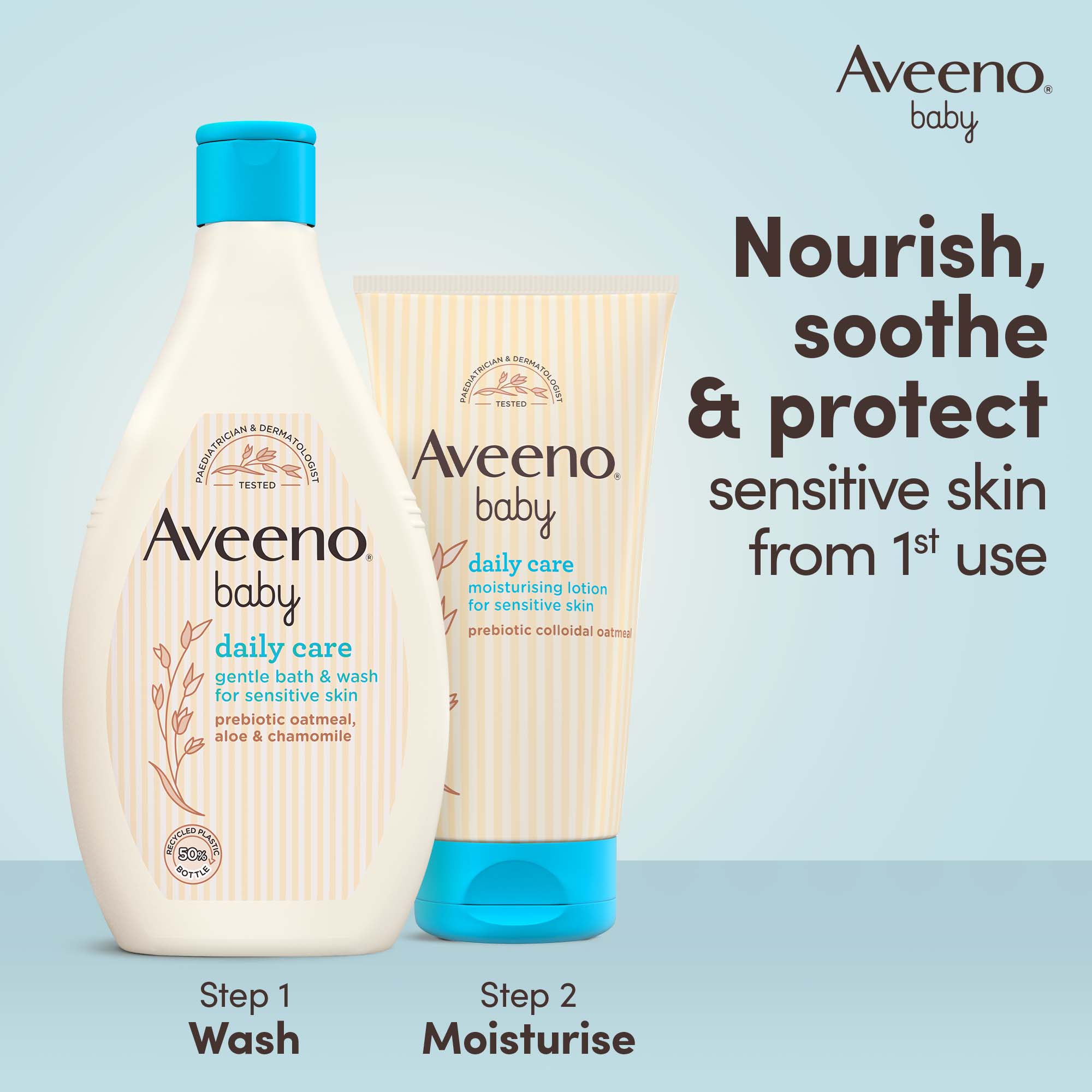 AVEENO® Baby Daily Care Moisturising Lotion image 7