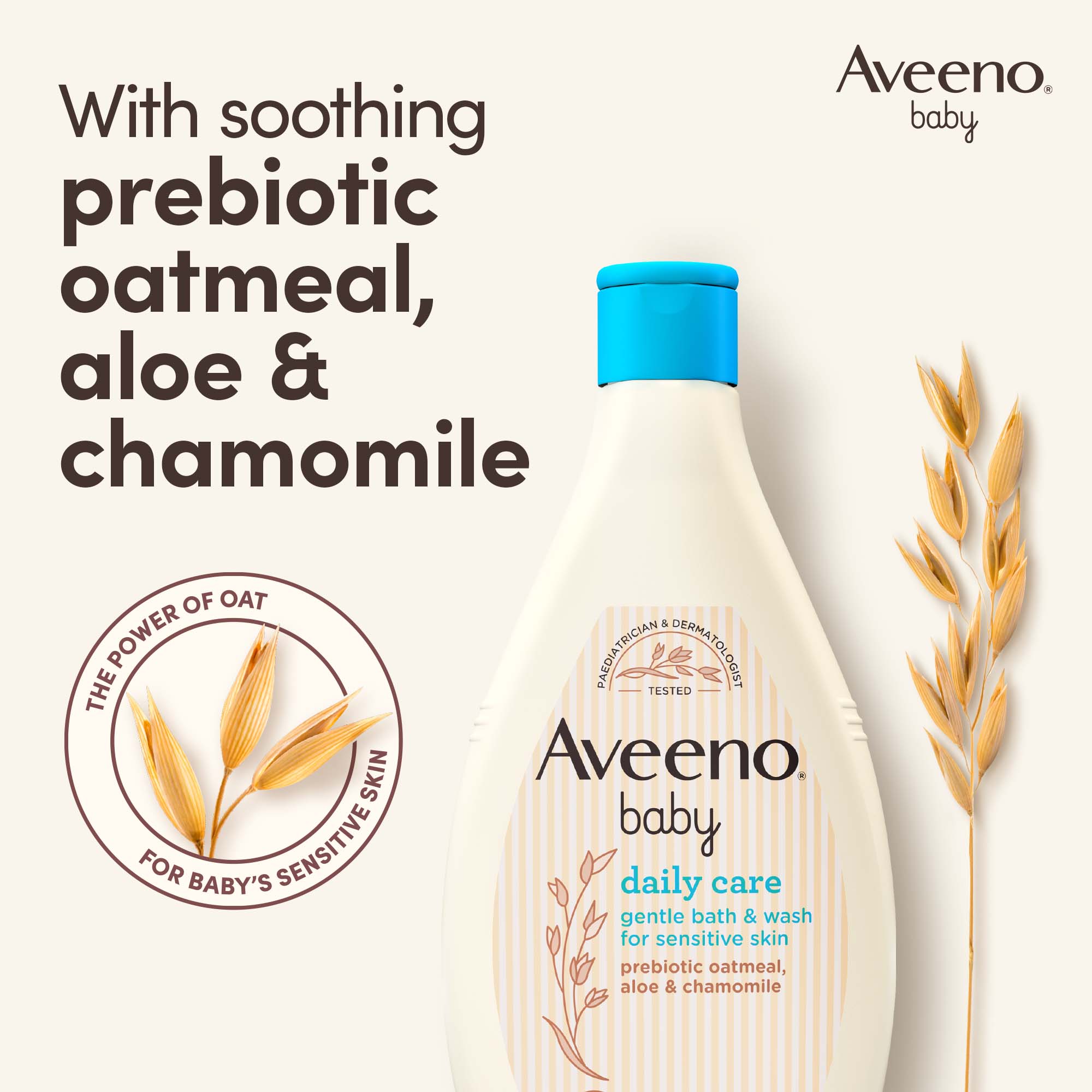 AVEENO® Baby Daily Care Gentle Bath & Wash image 3