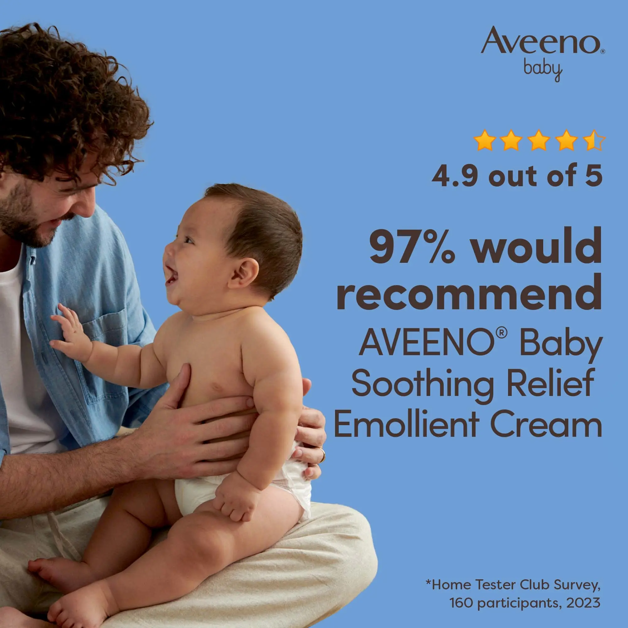 AVEENO® Baby Soothing Relief Emollient Cream image 6