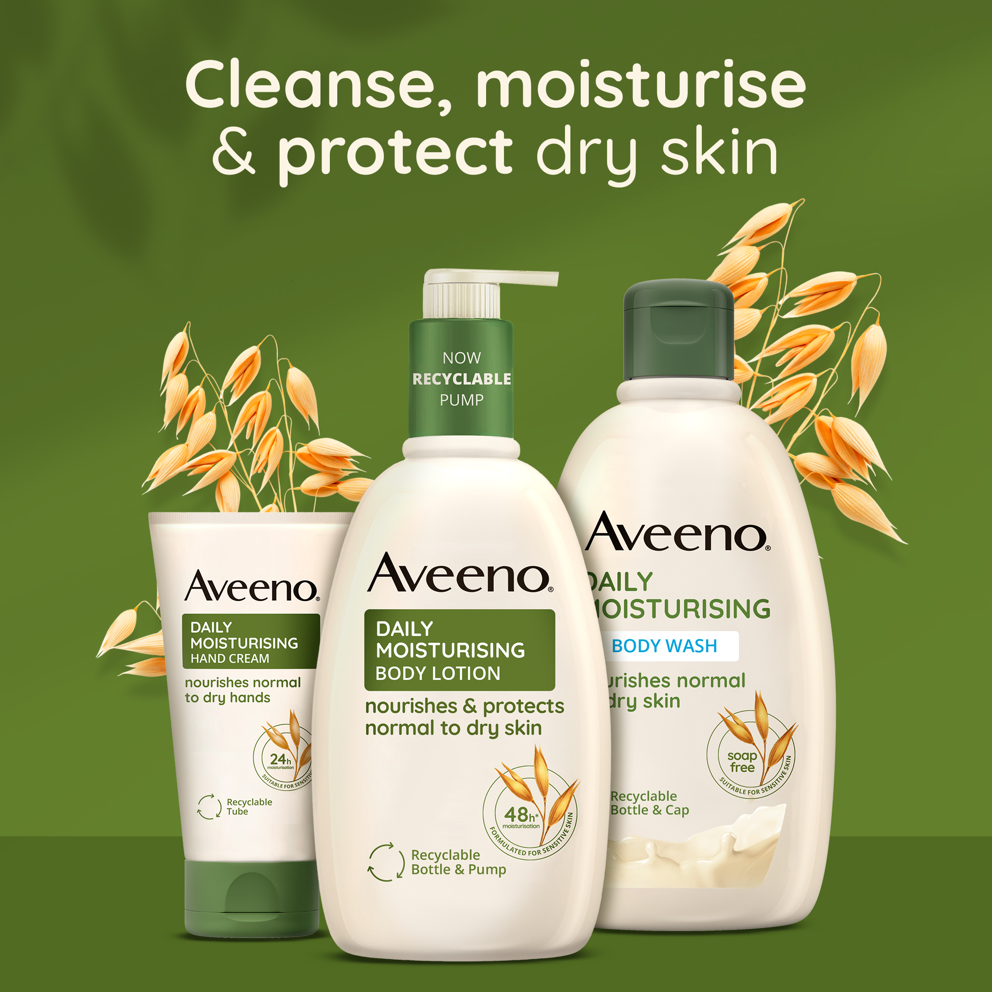 Aveeno Daily Moisturising Lotion Calming Relief image 7