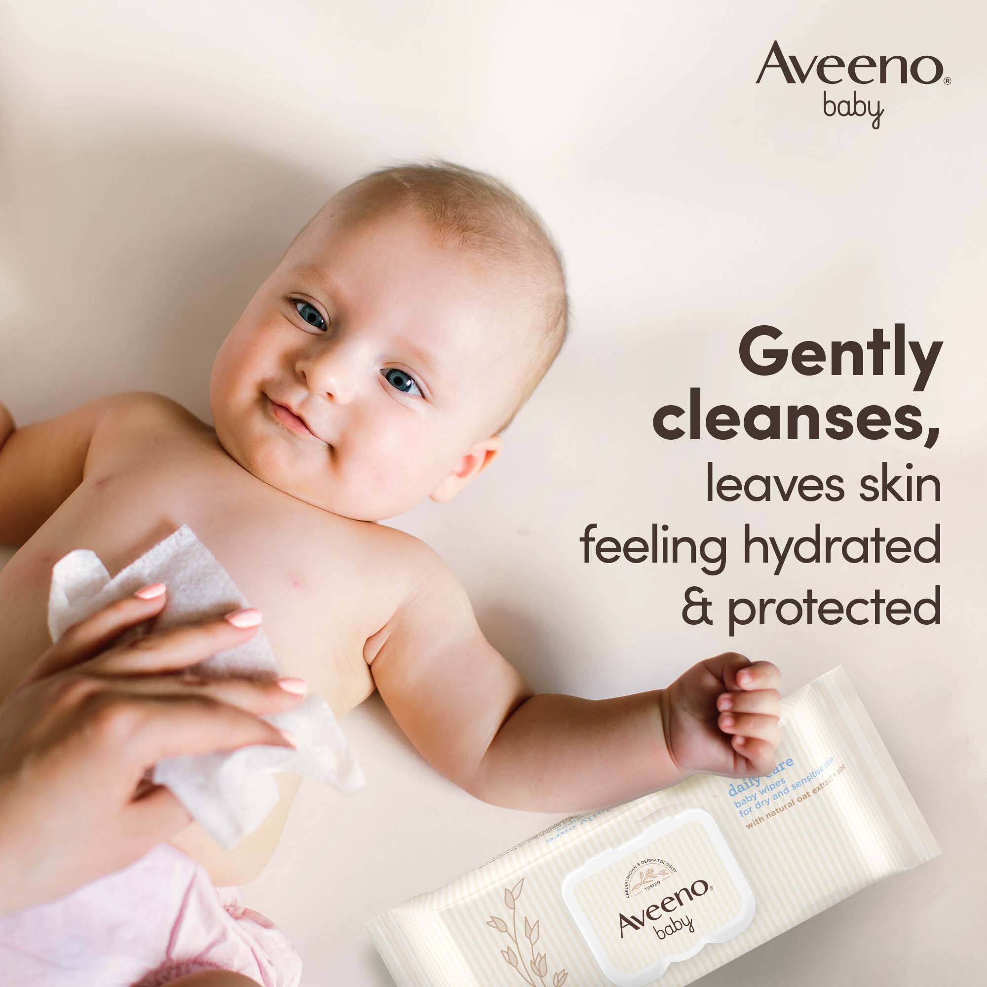 AVEENO® Baby Daily Care Baby Wipes image 2