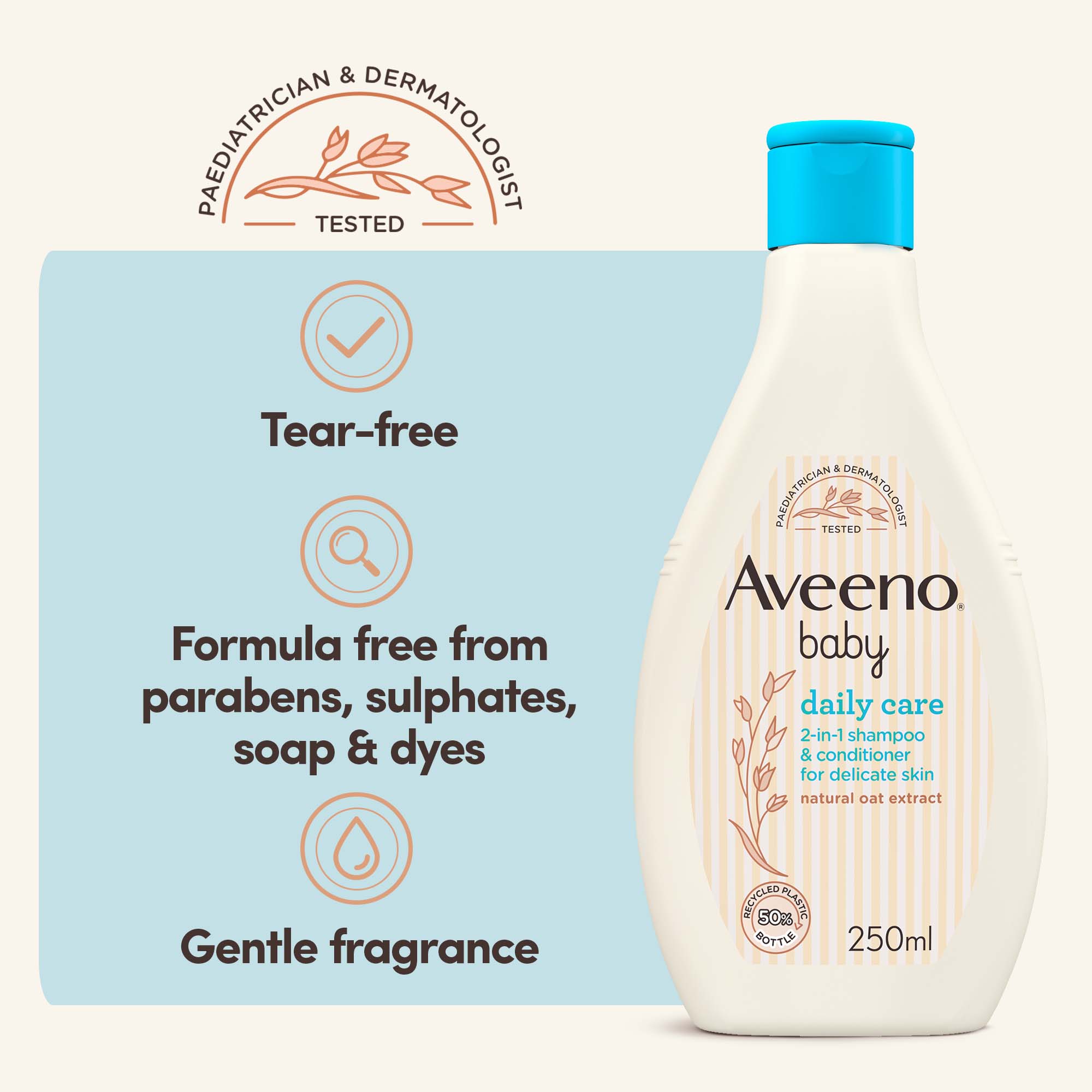 AVEENO® BABY DAILY CARE 2-IN-1 SHAMPOO & CONDITIONER image 6