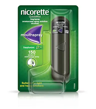QuickMist Mouth Spray | Nicotine Cravings | NICORETTE® IE