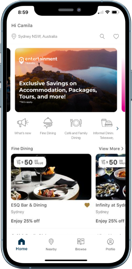 The Entertainment book is now an App.