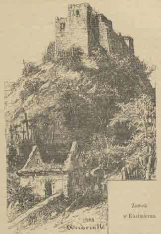 Andriolli, 1888, Zamek w Kazimierzu