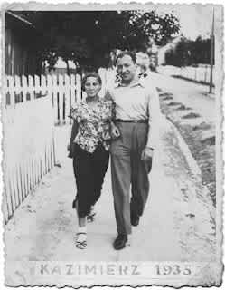Lejb Raszkin z żoną