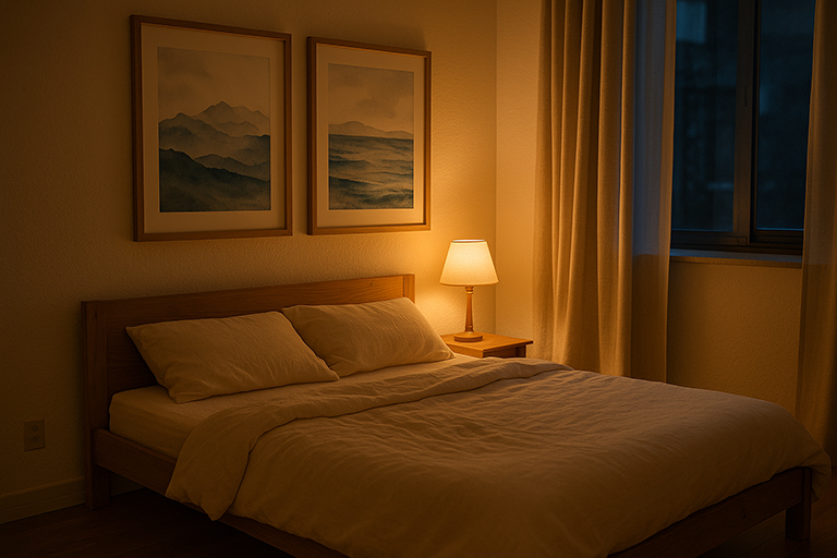 Tablouri dormitor create cu AI – Idei unice pentru un spațiu inspirat