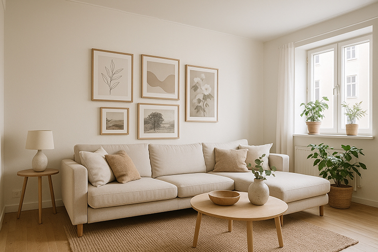 Cum alegi tabloul potrivit deasupra canapelei - Ghid complet