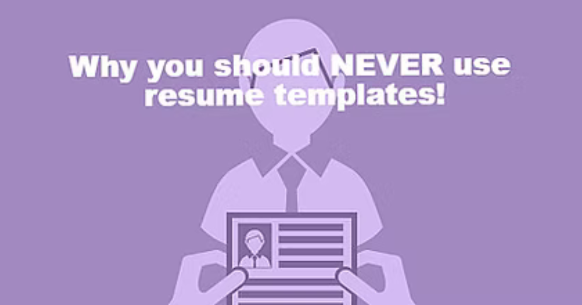 Should You Use Resume Templates in MS Word?