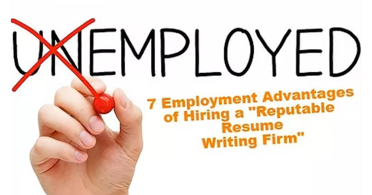 7 Employment Advantages of Electing a Professional Resume Writer To Develop Your Resume & Cover