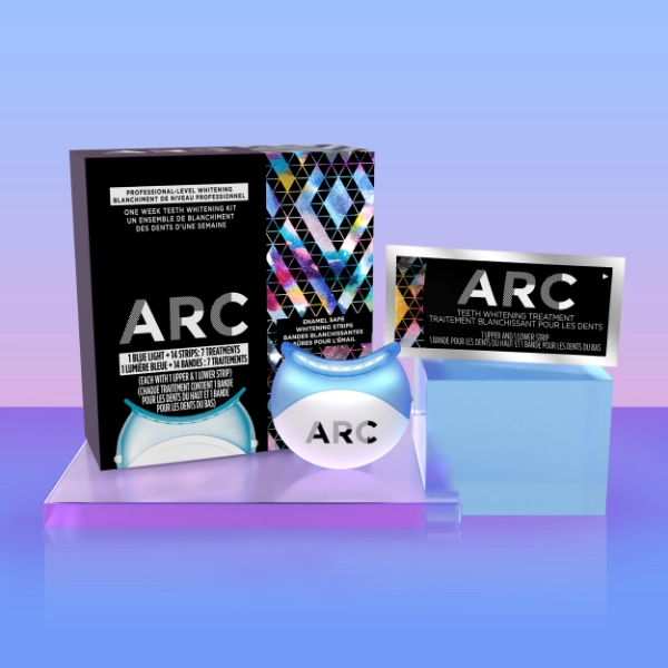 ARC Blue Light Teeth Whitening Kit 1 new