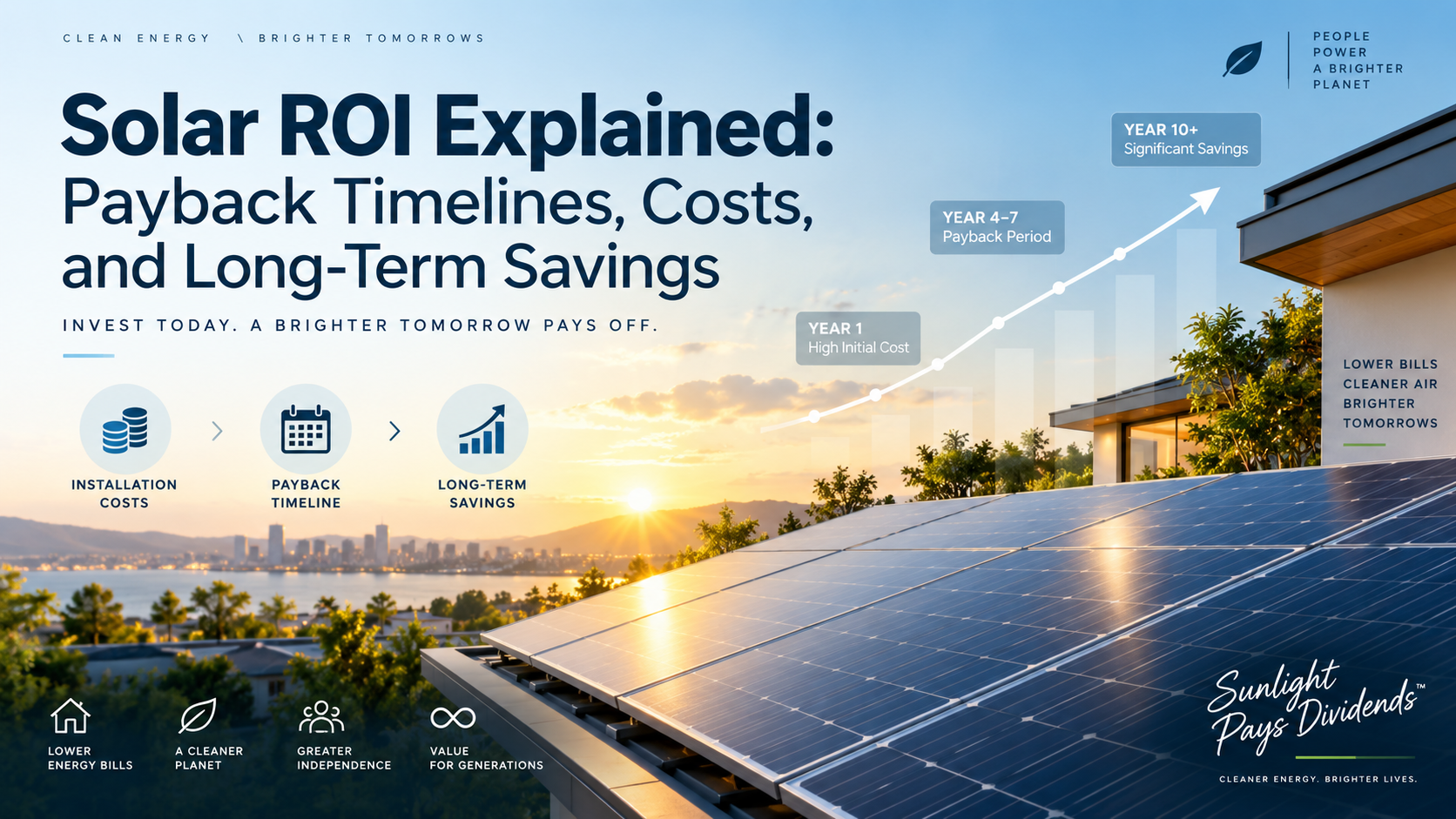 Solar ROI Explained: Payback Timelines, Costs, and Long-Term Savings