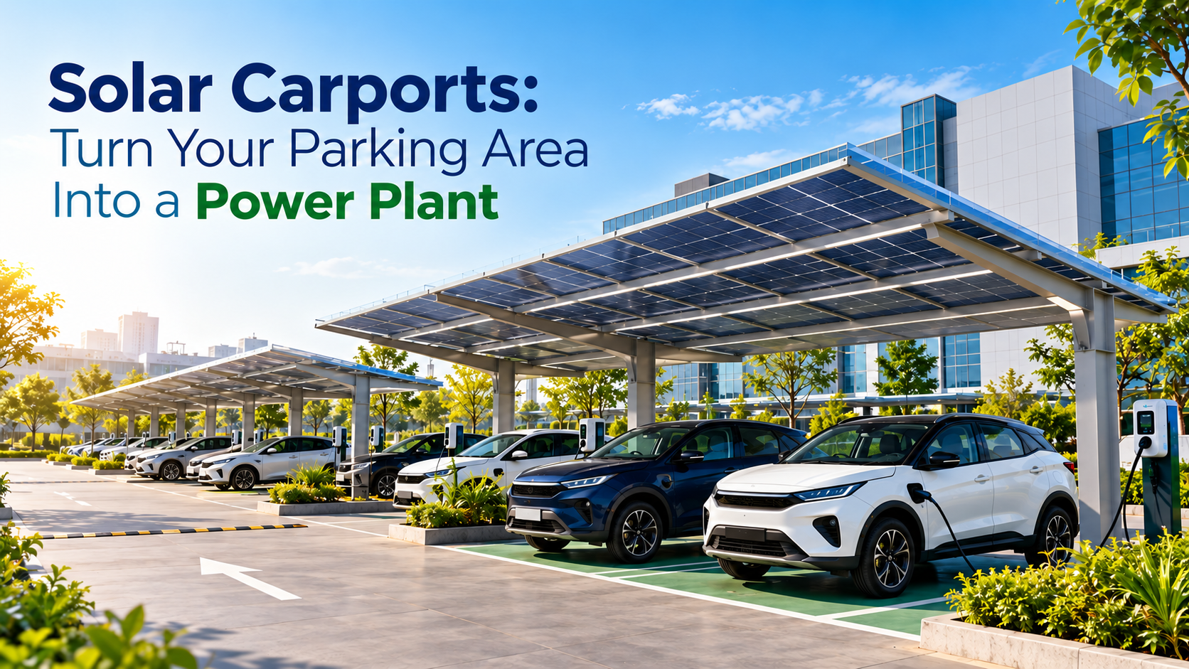 Solar Carports: Turn Your Parking Area Into a Power Plant