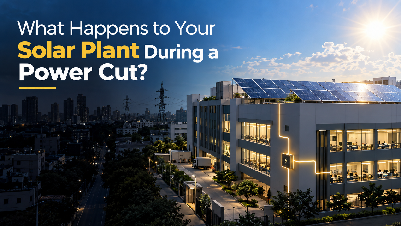 What Happens to Your Solar Plant During a Power Cut?