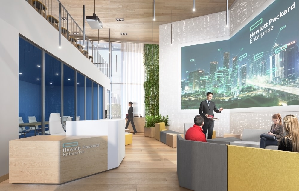 Linesight delivers new Hewlett Packard Enterprise office fitout in