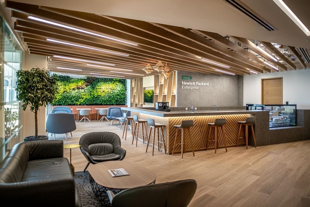 Linesight delivers new Hewlett Packard Enterprise office fitout in Dubai Linesight