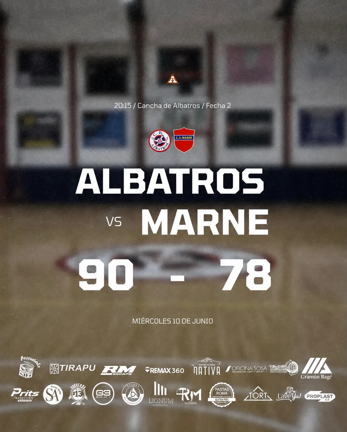 Imagen deVolando alto: LDA Fecha 2 - Albatros 90 - Marne 78