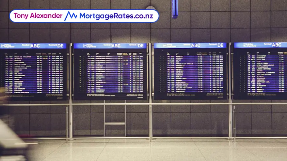 Flight details board at Airport