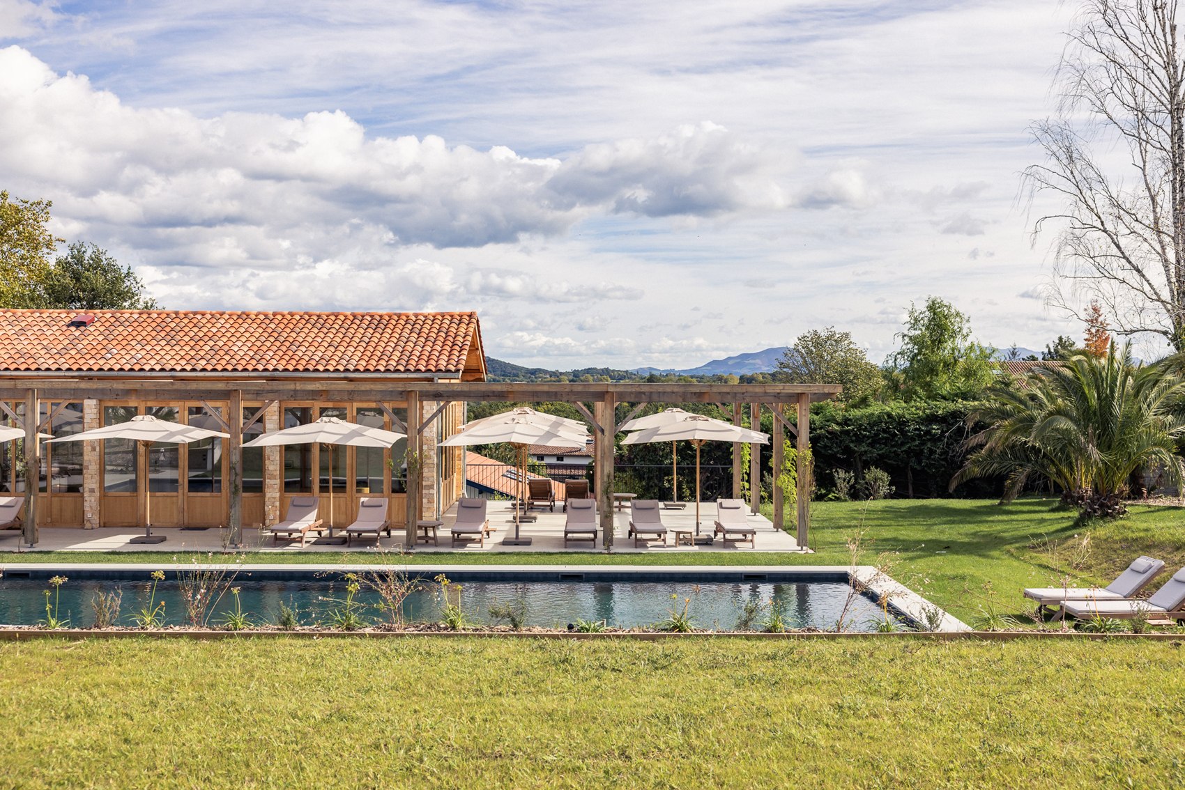 Pays basque - Camp de base Hotel Indarra - piscine